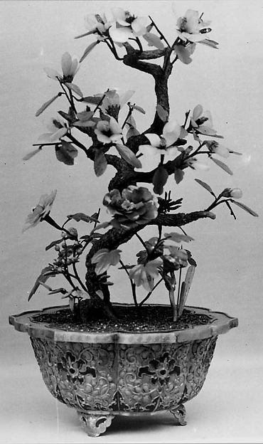 Pot with Flowering Plant by an unrecorded maker, The Metropolitan Museum of Art